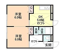 間取図画像 ワンルーム