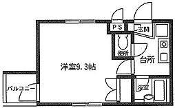 プランドール・K 1Kの間取図画像