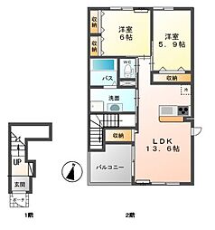 栃木駅 6.0万円