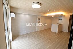 ラルゴ白山通り 203 2階1LDKのリビング/ダイニング