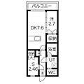 KARINマンション足利2階3.7万円