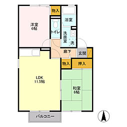 今羽駅 7.6万円