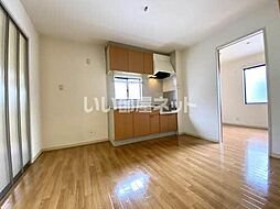 JR山陽本線 五日市駅 徒歩3分の賃貸アパート 1階3DKのリビング/ダイニング