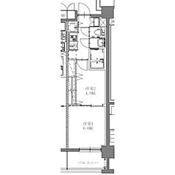 S-RESIDENCE上社aureate(オリート) 12月契約限定キャンペーン 1階2Kの間取り