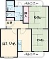 三室山コープタウン8号1階3.5万円