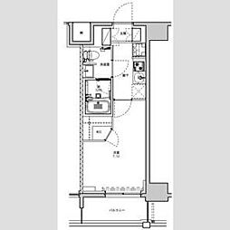 S-RESIDENCE板橋大山 3階1Kの間取り