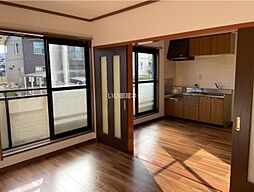 近鉄大阪線 築山駅 徒歩16分の賃貸アパート 1階3DKのリビング/ダイニング