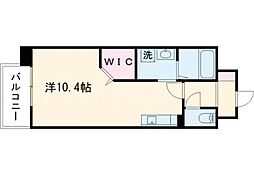 フェニックスハイツ八王寺 1Kの間取図画像
