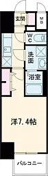 S-RESIDENCE豊田avanta(アヴァンタ) キャンペーン中 1Kの間取図画像