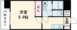 Prendre本山 8階1Kの間取り