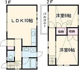 出町　ゲートハウス 3 1階2SLDKの間取り