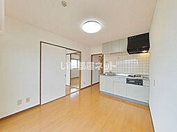 JR東北本線 郡山駅 徒歩18分の賃貸マンション 7階2DKのリビング/ダイニング