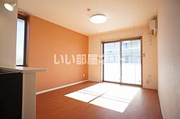 JR上越線 群馬総社駅 3.1kmの賃貸マンション 1階2LDKのリビング/ダイニング