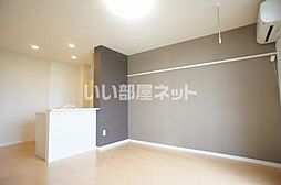 JR上越線 群馬総社駅 5.5kmの賃貸アパート 1階2LDKのリビング/ダイニング