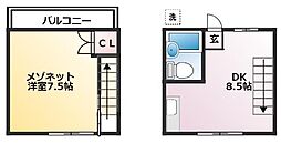 ｍａｆｏｌａ1 303 3階1DKの間取り