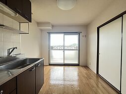 ノース・ベル 4C 4階3DKのリビング/ダイニング