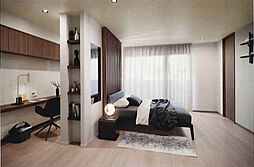 Sスクエア 201 1階1LDKのリビング/ダイニング