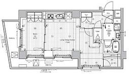 PREMIUM CUBE　王子神谷 401 4階1LDKの間取り