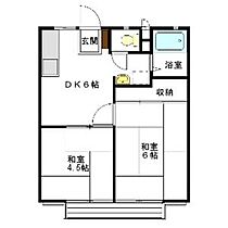 2階 / 2DK / 35.9㎡