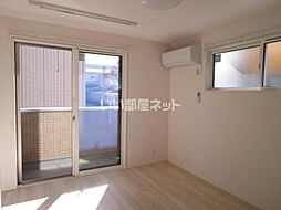 ベル・フルールtaka 201 2階ワンルームのリビング/ダイニング