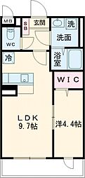 Ｌａ・ｍａｉｓｏｎ高崎 505 1階1LDKの間取り
