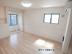 ワイス・セントリーナ 201 2階1LDKのリビング/ダイニング