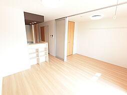 東武佐野線 堀米駅 徒歩18分の賃貸アパート 1階1LDKのリビング/ダイニング