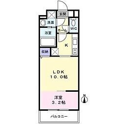 (仮称)長町6丁目新築マンション 1階1LDKの間取り
