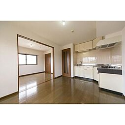 ヴェルドミール白糸台 301 3階2DKのリビング/ダイニング