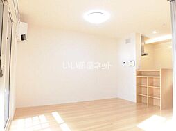 JR東北新幹線 郡山駅 バス15分 昭和町北バス停下車 徒歩3分の賃貸アパート 2階1LDKのリビング/ダイニング