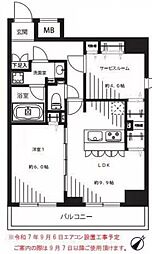 メインステージ入谷II 10階1SLDKの間取り