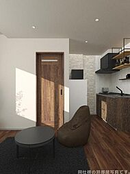 reve宇品西 303 3階ワンルームのリビング/ダイニング