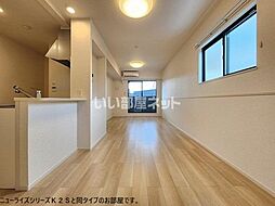 サンヒルズ青山 201 2階2LDKのリビング/ダイニング