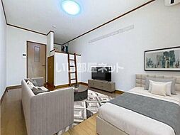 メゾンT&S S-201 2階1Kのリビング/ダイニング