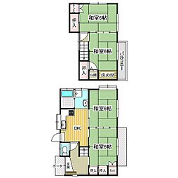 立石町2丁目　4ＤＫ 1階4DKの間取り