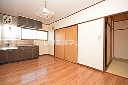 JR両毛線 桐生駅 3.1kmの賃貸アパート 1階2DKのリビング/ダイニング