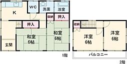 ヴィエールメゾン西三島戸建て 1階4Kの間取り