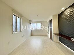 JR上越線 群馬総社駅 徒歩17分の賃貸アパート 2階1SLDKのリビング/ダイニング