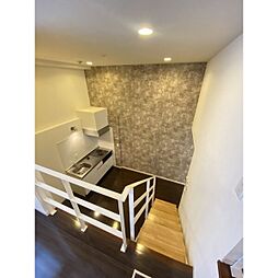 プランドール本地通 202 2階ワンルームのリビング/ダイニング