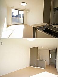 JR高崎線 倉賀野駅 6.6kmの賃貸アパート 1階1LDKのリビング/ダイニング