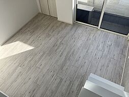 小春日和A 201 2階ワンルームのリビング/ダイニング