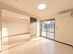 東武桐生線 三枚橋駅 徒歩10分の賃貸アパート 2階1LDKのリビング/ダイニング