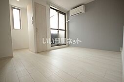 CB鳥栖ラポール 205 2階ワンルームのリビング/ダイニング