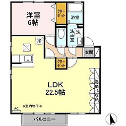 フラワーレジデンスＪＵＮ　Ｅ 102