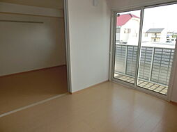 JR常磐線 土浦駅 徒歩29分の賃貸アパート 2階2LDKのリビング/ダイニング