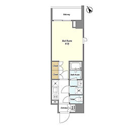 ＣＡＳＳＩＡ押上桜橋 405 4階1Kの間取り