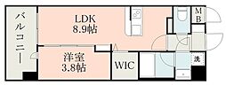 JR豊肥本線 肥後大津駅 徒歩22分の賃貸マンション 5階1LDKの間取り