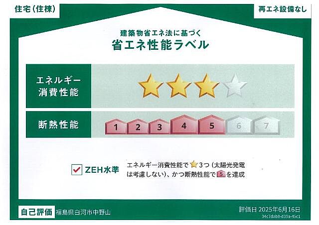 省エネ性能ラベル