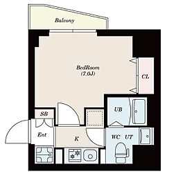 間取図画像 ワンルーム