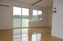 ホクト　B 201 2階2DKのリビング/ダイニング